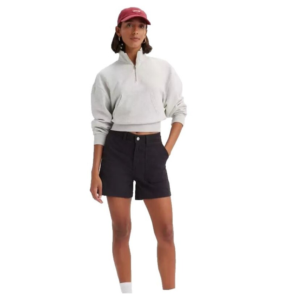 Levi’s Utility Women’s Shorts Black Size 24 New With Tags